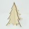 SP Design Christmas Table Decoration Slotted Tree Medium in Natural Plywood - SDTD001M