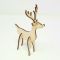 SP Design Christmas Table Decoration Slotted Reindeer Extra Large in Natural Plywood - SDTD002XL