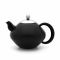 Bredemeijer Teapot Double Wall Minuet Ceylon Design 1.4L in Black With Silver Lid - BR121001