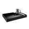 Leopold Vienna Serving Tray 55.0 x 40.0 x 6.0 cm Large Size In Black MDF Composite - BRLV618002