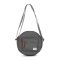Roka London Paddington B Cross Body Shoulder Bag Recycled Repurposed Sustainable Nylon In Graphite - RKPAB010