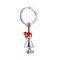 Philippi Keyring In Mirror Polished Nickel Finish With Leather Little Red Riding Hood Design - PH273026