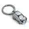 Philippi Keyring With Illuminated LED Light In Black Mirror Polished Nickel Cruiser Design - PH273060