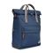 Roka London Canfield B Backpack Rucksack Medium Recycled Repurposed Sustainable Nylon In Pacific - RKCAB069