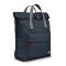 Roka London Canfield B Backpack Rucksack Medium Recycled Repurposed Sustainable Nylon In Smoke - RKCAB070