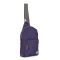 Roka London Willesden B Cross Body Shoulder Scooter Bag Large Recycled Repurposed Sustainable Nylon In Mulberry - RKWIB031