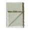 Elvang Denmark Daisy Throw In Bottle Green In Organic Cotton & Linen 130x180cm - EL139