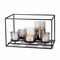 Philippi Candleholder For 5 Candles In Powder Coated Steel With Glass Covers York Design - PH119003