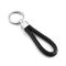 Philippi Keyring Sergio Design Nickel Mirror Polished With Black Leather Braided Strap - PH160001