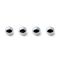 Philippi Gravity Table Cloth Magnet Ball 4 Pieces Nickel Mirror Polished 3cm Diameter - PH193256
