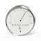 Philippi Thermometer And Hygrometer Tempus Design In Aluminium Diamond Cut 15cm Diameter - PH307001