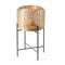 Philippi Lantern Balzac Design In Fine Wire Gold Coloured With Metal Stand Small Size - PH122029