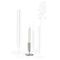 Philippi Candle Holder & Vase Lambda Design In Mirror Polished Stainless Steel Small - PH240041