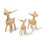 Philippi Elmar Elk Figurine In Solid Beechwood Medium Size - PH285005