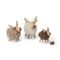 Philippi Elmar Elk Figurine In Solid Beechwood With Faux Fur Medium Size - PH285034