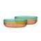 Remember Bowls In Borosilicate Glass In A Set Of 2 Amber Colour - RESL47