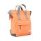 Roka London Bantry B Backpack Rucksack Small Recycled Repurposed Sustainable Nylon In Firecracker - RKBAB103