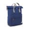 Roka London Canfield B Backpack Rucksack Medium Recycled Repurposed Sustainable Nylon In Crisp Blue - RKCAB104