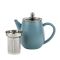 Bredemeijer Teapot Double Wall Duet Design Eva 0.5L Ice Blue With Stainless Steel Filter - BR111025