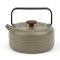 Bredemeijer Teapot Cast Iron Henan Design 0.75L In Khaki With Stainless Steel Fine Mesh Filter - BR153215