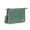 Roka London Carnaby XL Cross Body Shoulder Bag Recycled Repurposed Sustainable Canvas In Frost - RKCAXL030