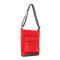 Roka London Kennington B Cross Body Shoulder Bag Medium Recycled Repurposed Sustainable Nylon In Chilli Oil - RKKEBO39