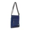 Roka London Kennington B Cross Body Shoulder Bag Medium Recycled Repurposed Sustainable Nylon In Crisp Blue - RKKEBO40