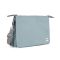 Roka London Carnaby XL Cross Body Shoulder Bag Recycled Repurposed Sustainable Canvas In London Fog - RKCAXL039