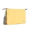Roka London Carnaby XL Cross Body Shoulder Bag Recycled Repurposed Sustainable Taslon Champagne - RKCAXL047