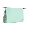 Roka London Carnaby XL Cross Body Shoulder Bag Recycled Repurposed Sustainable Canvas In Mint - RKCAXL040