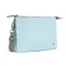 Roka London Carnaby XL Cross Body Shoulder Bag Recycled Repurposed Sustainable Taslon In Skyway - RKCAXL051