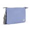 Roka London Carnaby XL Cross Body Shoulder Bag Recycled Repurposed Sustainable Canvas In Thistle - RKCAXL044