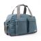 Roka London Gatwick Holdall Travel Bag Large Recycled Canvas In Airforce - RKGATLGE04