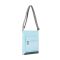 Roka London Kennington B Cross Body Shoulder Bag Medium Recycled Repurposed Sustainable Nylon In Canal - RKKEBO48