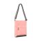 Roka London Kennington B Cross Body Shoulder Bag Medium Recycled Repurposed Sustainable Nylon In Punch - RKKEBO55