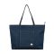 Roka London Portobello Tote Shopping Bag Large Cotton In Dark Wash Denim - RKPT003