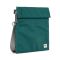 Roka London Stratford Cross Body Shoulder Bag Small Recycled Repurposed Sustainable Nylon In Teal - RKSTS033