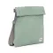 Roka London Stratford Cross Body Shoulder Bag Small Recycled Repurposed Sustainable Nylon In Frost - RKSTS005