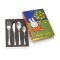 Zilverstad Childrens Cutlery Set Miffy Fruits Design 4 Pcs In Stainless Steel - BR6843070