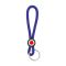 Remember Keychain Rope Effect Ringo Design In Deep Blue - REKY05