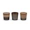 Bredemeijer Mugs In Porcelain Abiko Design Set Of 3 Capacity 320ml - BR147100