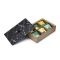 Bredemeijer Tea Box With 6 Compartments In Natural Wood With Marble Style Top - BR184023