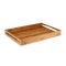 Leopold Vienna Serving Tray Large In Dark Acacia Wood 55x40x6cm  - BRLV618003