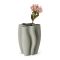 Philippi Vase In Ceramic With Delicate 3-D Printing Floree Design Ht 28cm Only - PH143014