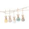 Philippi Emmy Rabbit Hanging Decoration In Beechwood With Faux Fur In Cream Colour Only - PH285054