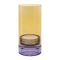 Remember Tea Light Lantern In Glass Lys Design Lilac Colours - REWL16