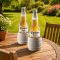 Hukka Drink Cooler Oluttynnyri Barrel Design Carelian Soapstone - HU14205