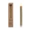 Ideas4Seasons LED Honeycomb Candle Set of 2 Diameter 2.2cm Ht 25cm Gold With Timer - ID32692