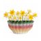 Ideas4Seasons Vase Bowl For Flowers In Ceramic Rainbow Design In Medium Size - ID37301