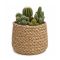 Ideas4Seasons Pot In Ceramic Ibiza Design Large Size - ID38469